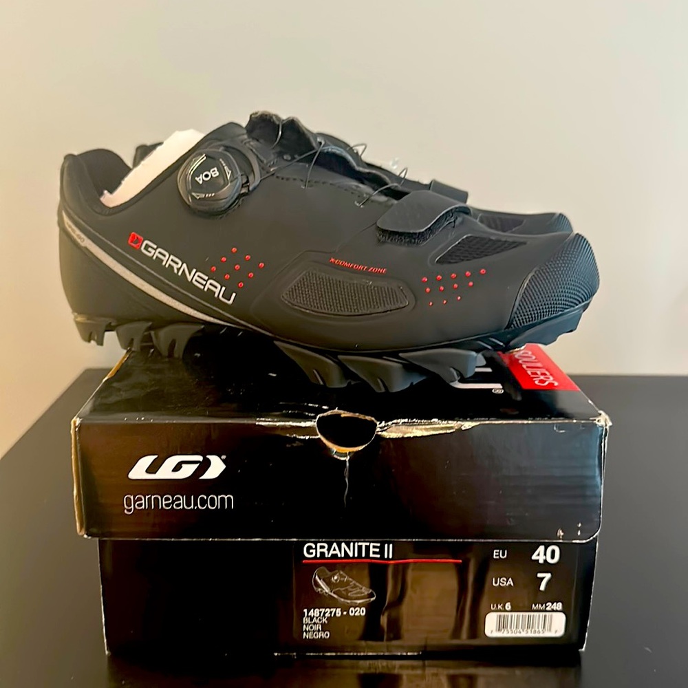 Louis Garneau Mens Cycling Shoes - Brand New